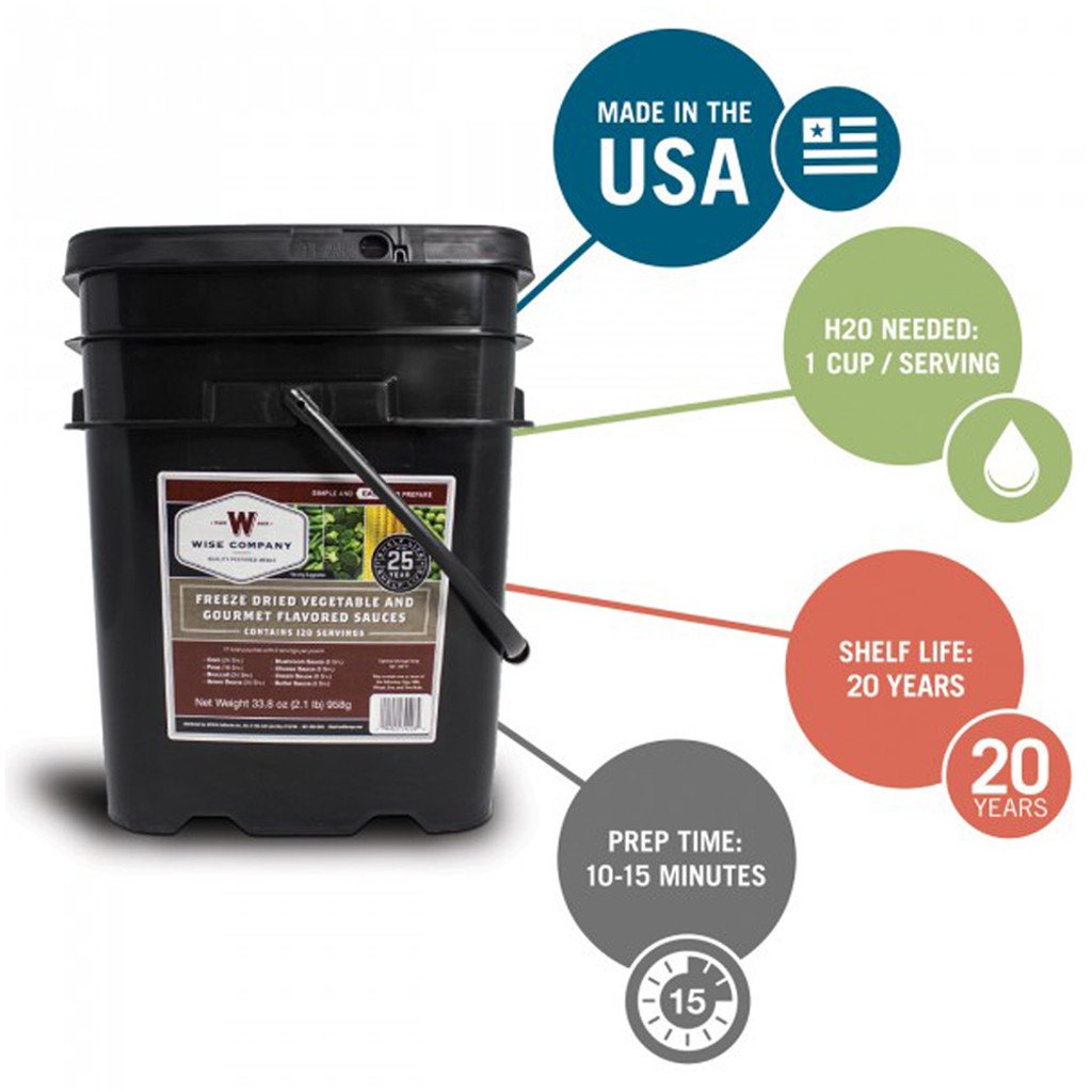Wise 720 Serving Vegetable Bucket Combo