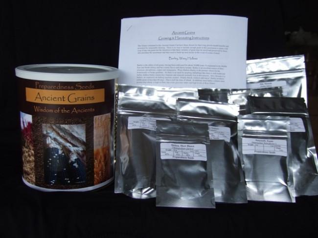 Ancient Grains Preparedness Seeds