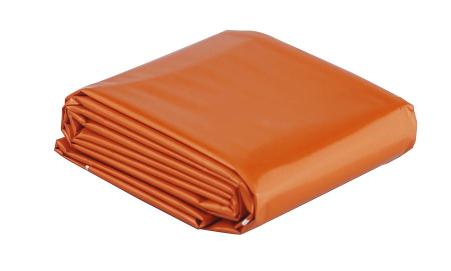 Emergency Aluminized Heavy Duty Mylar Blanket folded