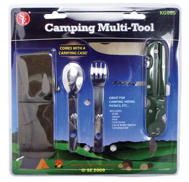 6-IN-1 Multi-Functional Camping Tool packing