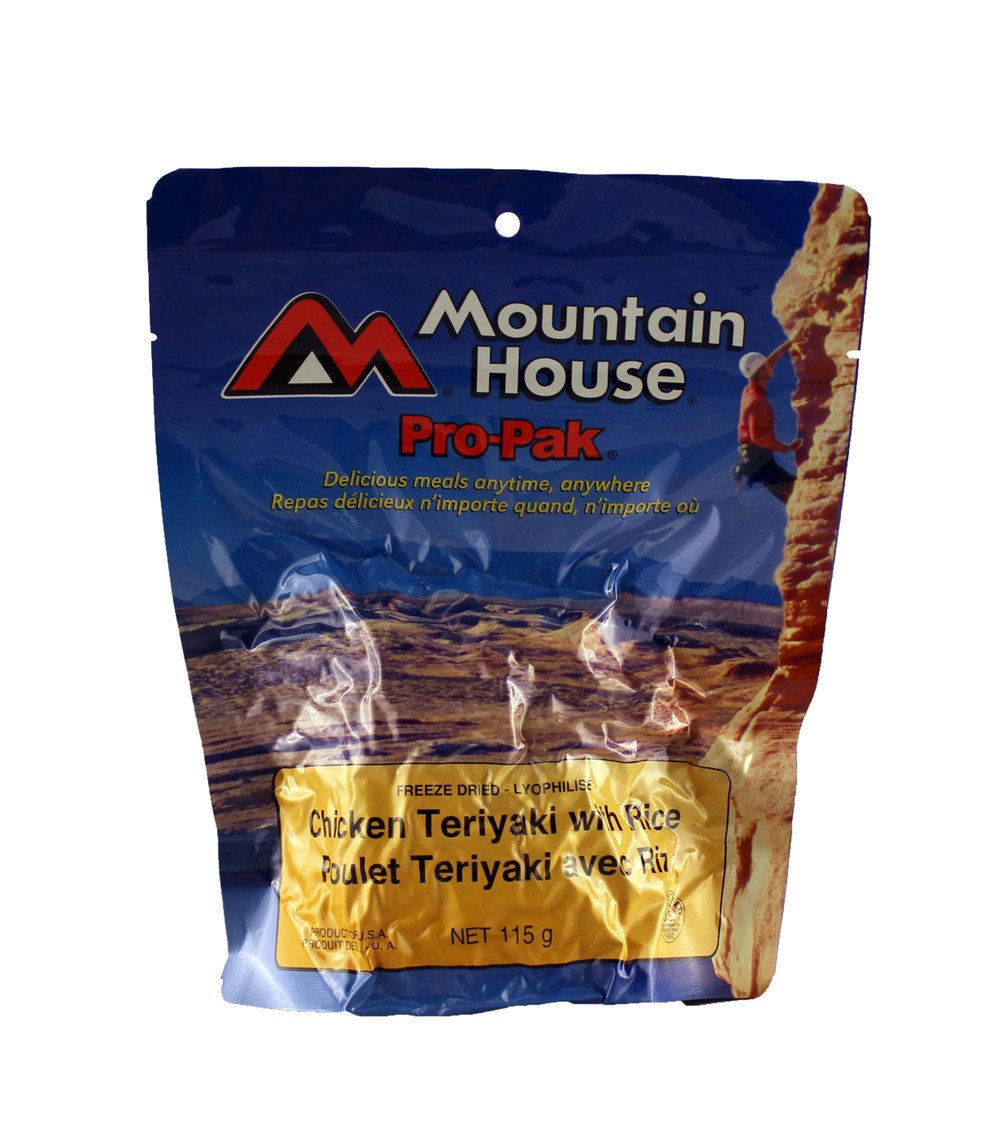 Pro-Pak Chicken Teriyaki with Rice Pouch - One Serving (Mountain House®)