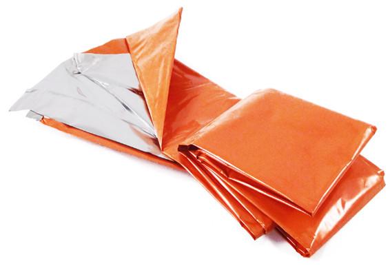 Emergency Aluminized Heavy Duty Mylar Blanket layers