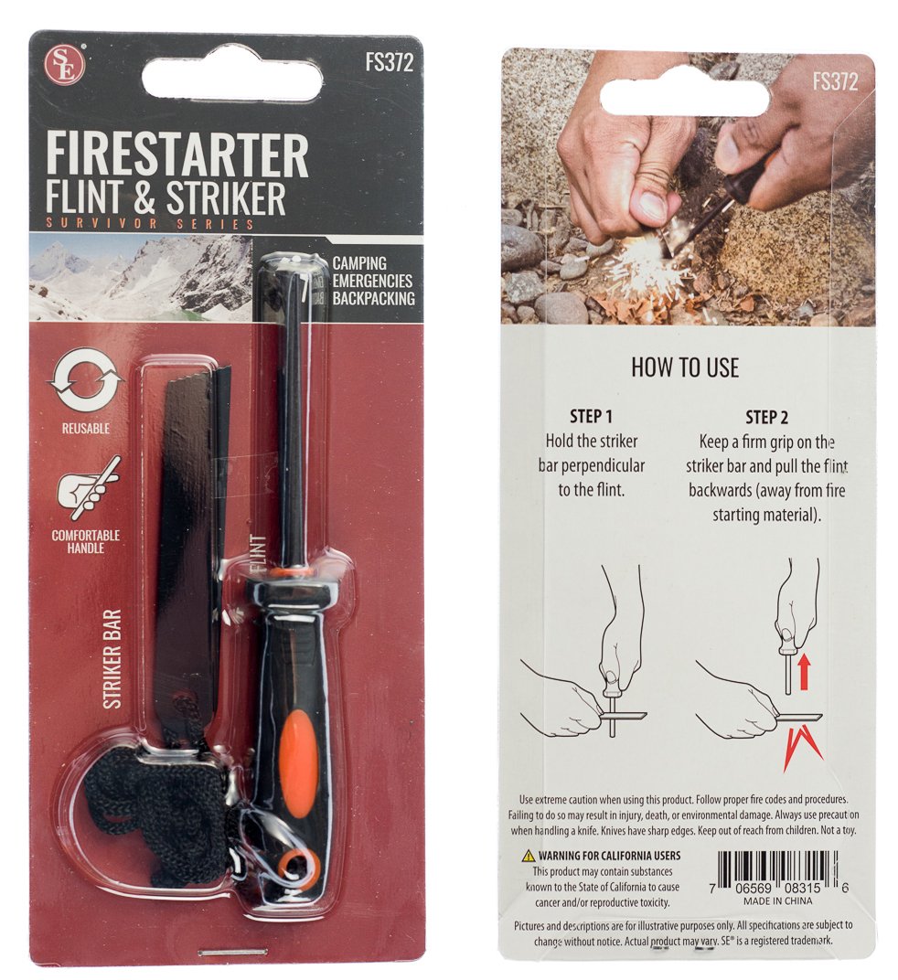 Flint & Fire Starter