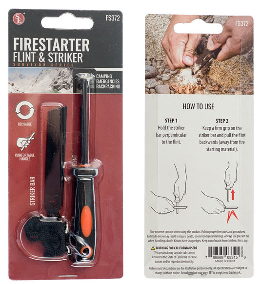 Flint & Fire Starter