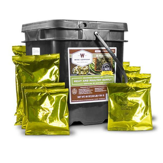 Wise 60 Servings - Emergency Freeze Dried Meat