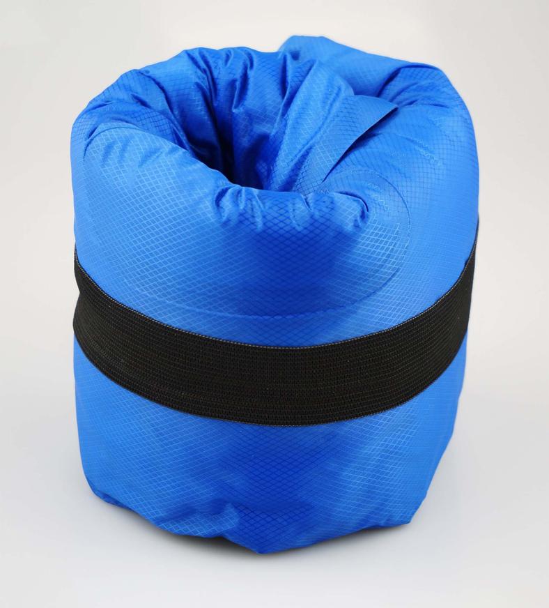 Self Inflatable Backpacker's Pillow rolled