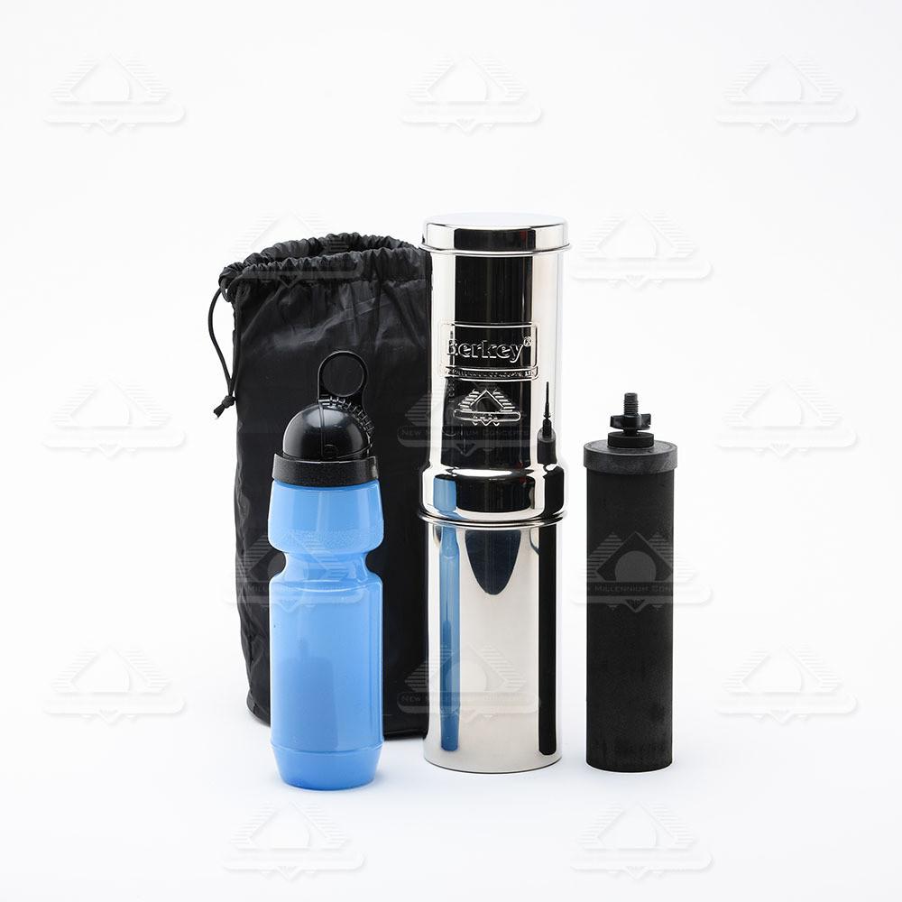 Go Berkey® Kit - 1 Quart with 1 Black Element and Black Berkey Primer™