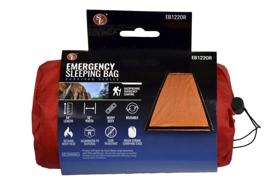 Emergency Aluminized PE Heavy Duty Mylar Sleeping Bag packaging
