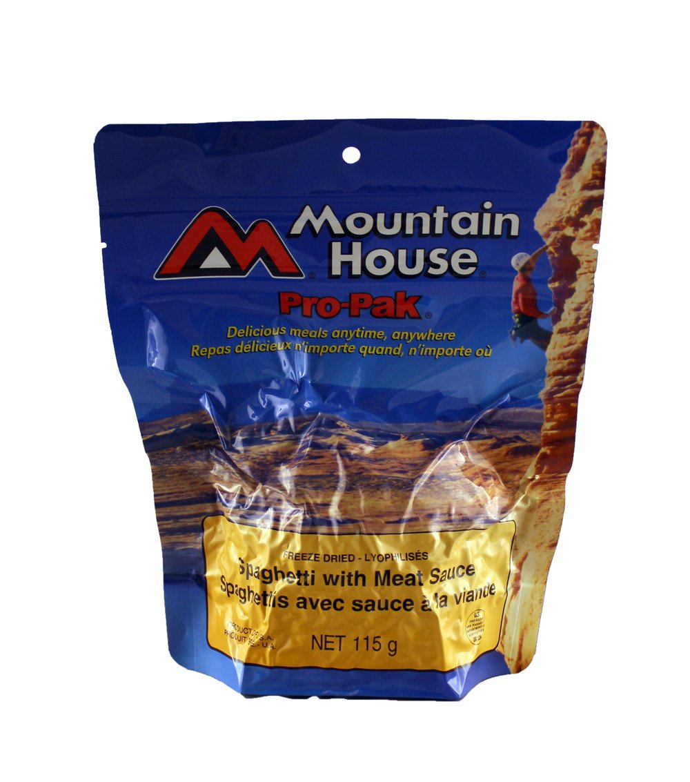 Pro-Pak Spaghetti w/ Meat Sauce Pouch- One Serving (Mountain House®)