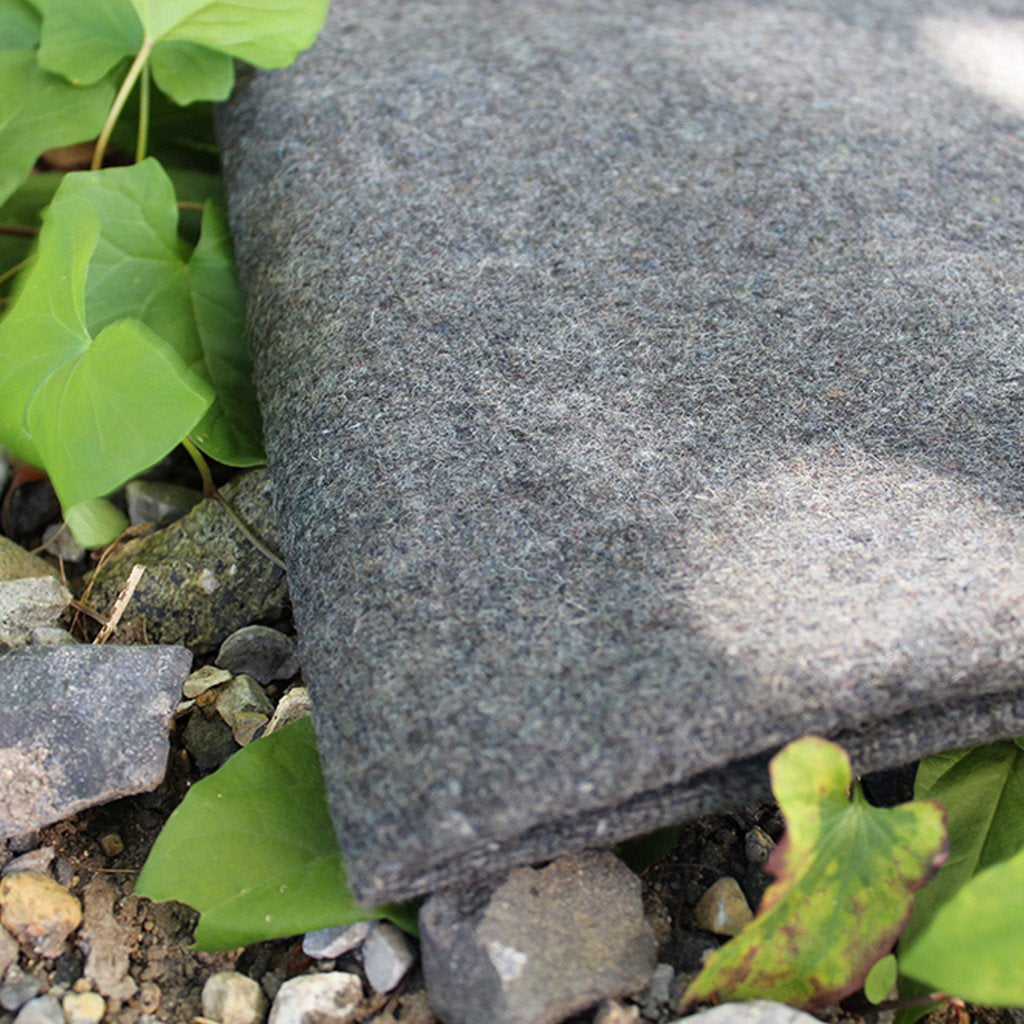 Wool Blanket outdoors folded